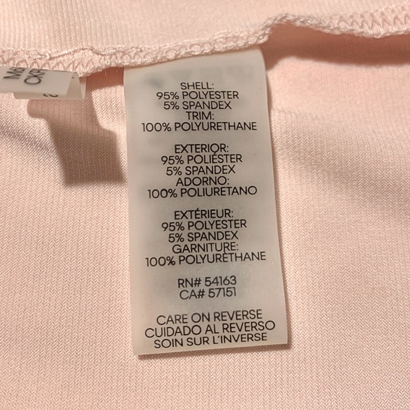 NWT Calvin Klein Blush Coloured Short Sleeve Top - Picture 5 of 5
